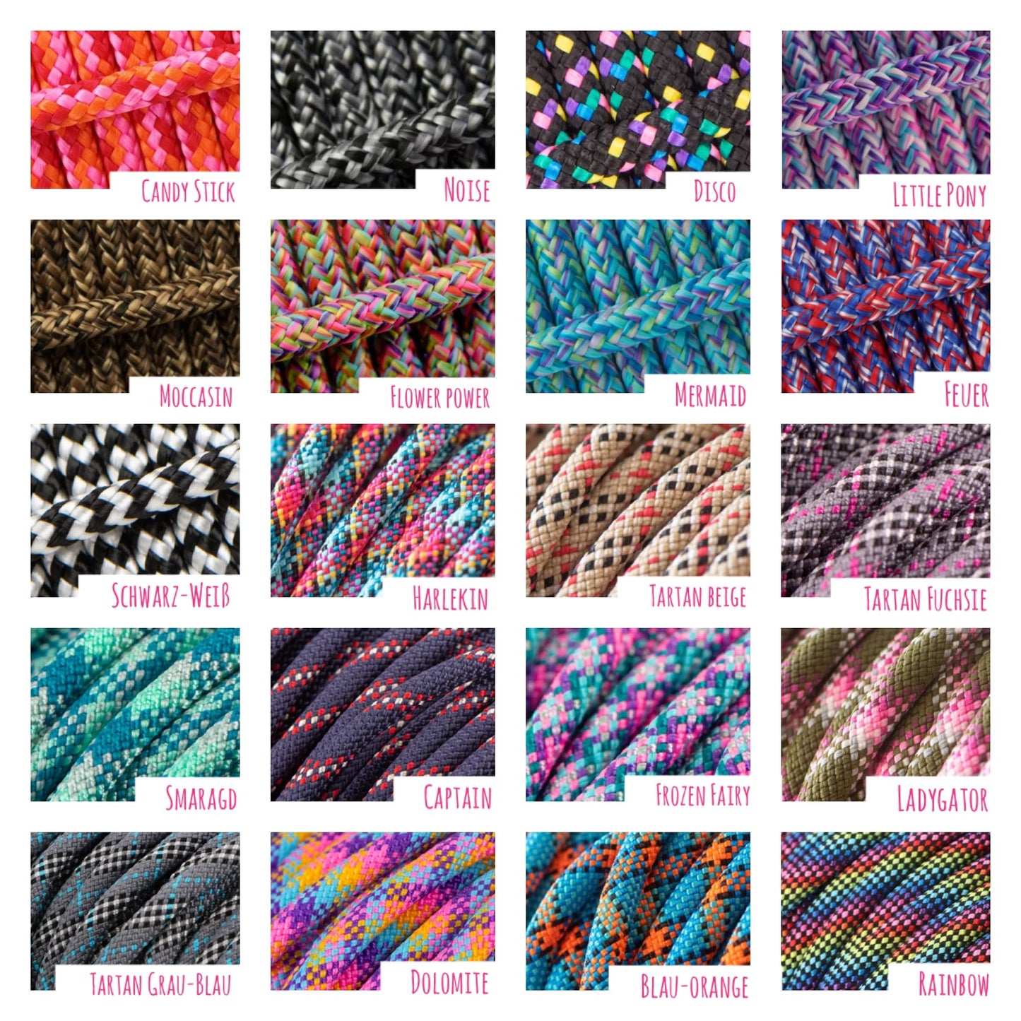 Mix & Match 8mm Leine für kleine Hunde oder Welpen