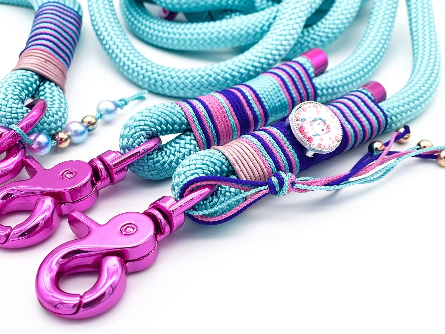 Einhornleine Unicorn für große und kleine Hunde