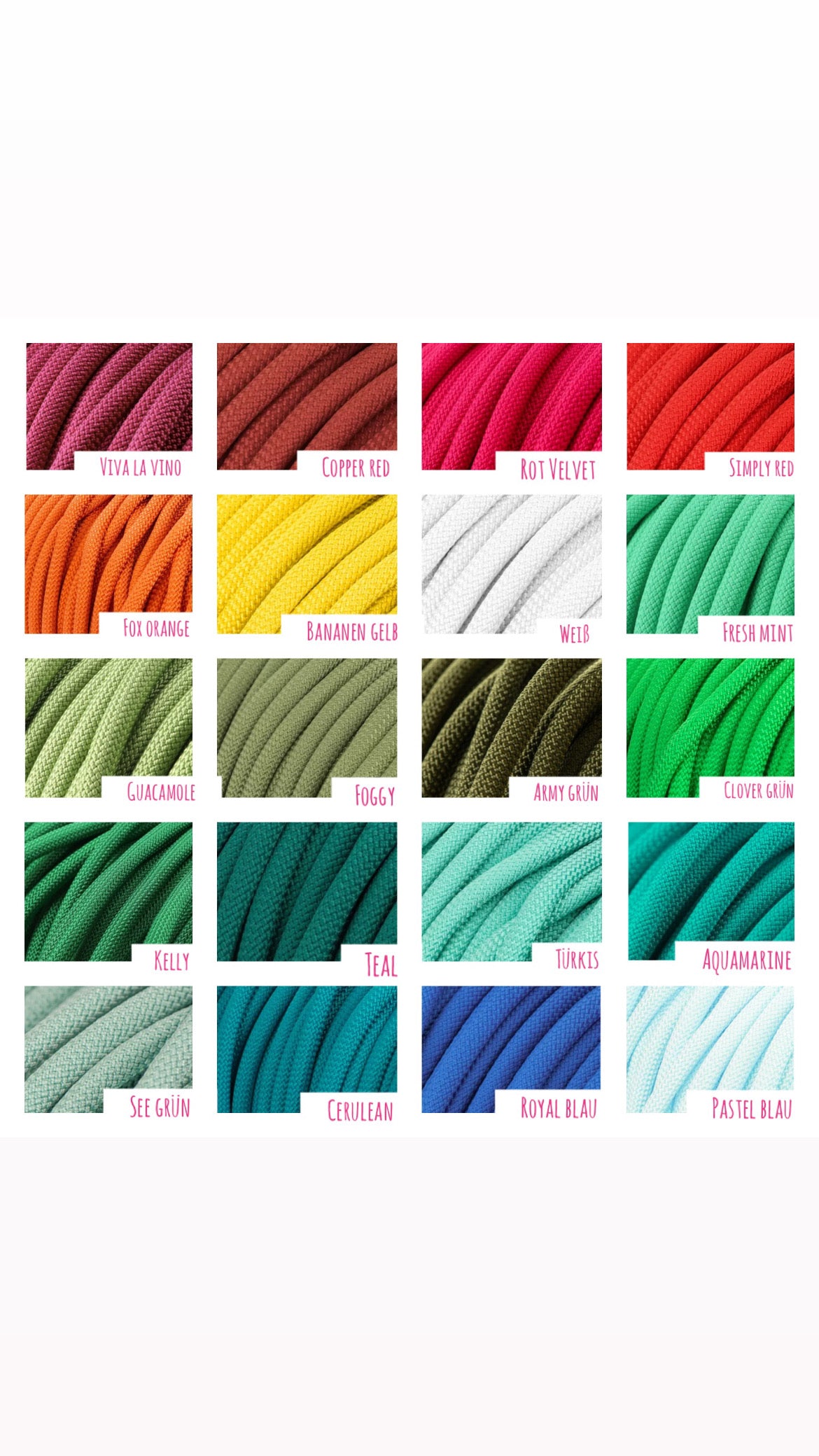 Wunschleine Kreuztakelung Mix & Match