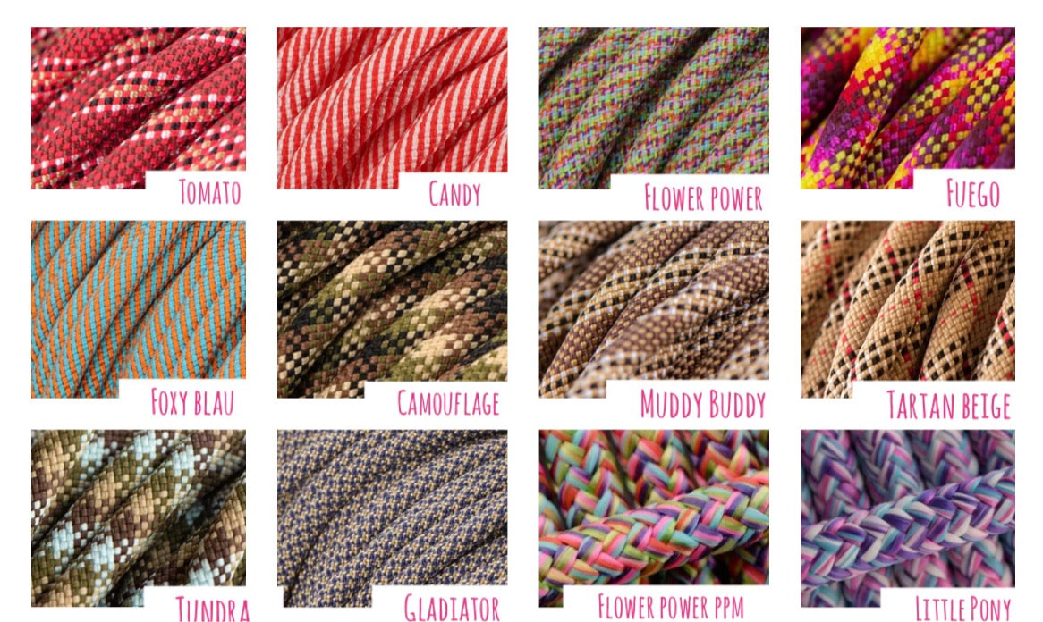 Retrieverleine Zugstopp Hundeleine Tauleine Mix & Match