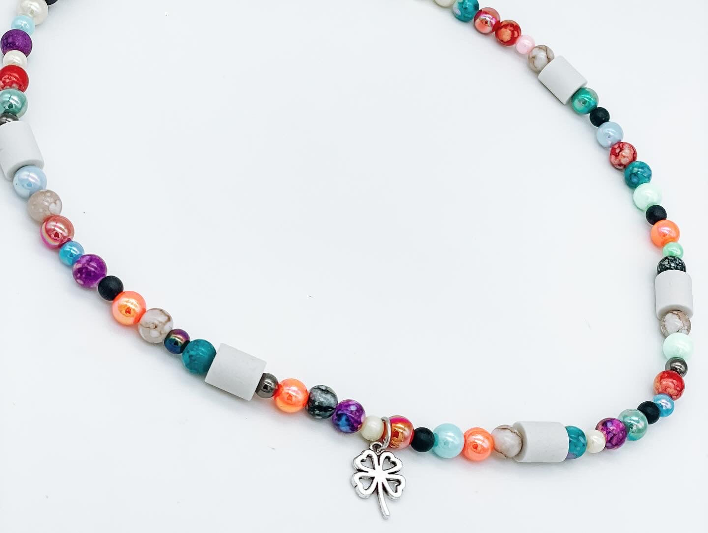 Zeckenhalsband EM EM-Keramik Hundekette