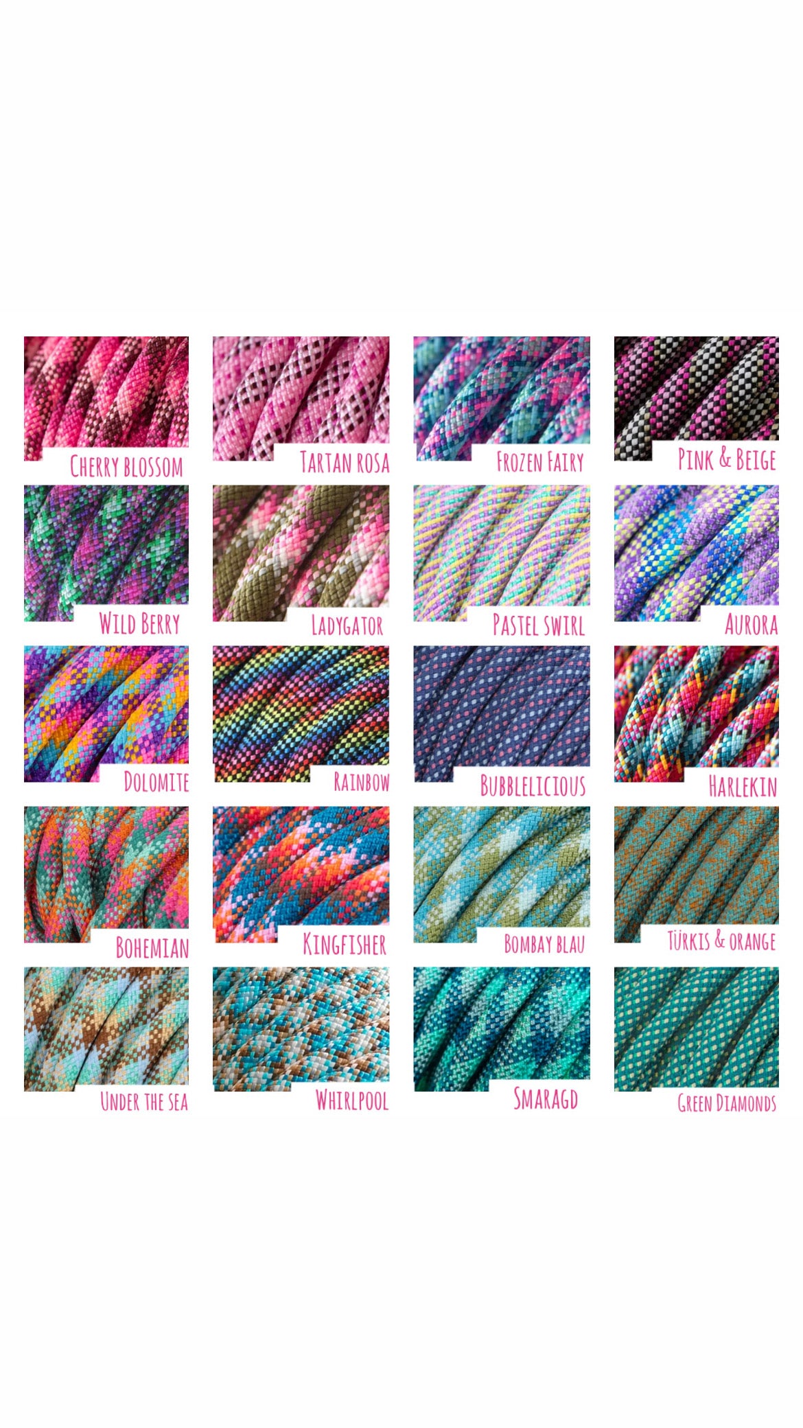 Wunschleine Kreuztakelung Mix & Match