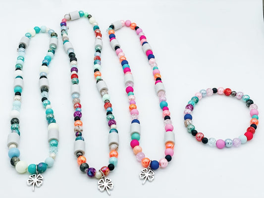 Zeckenhalsband EM EM-Keramik Hundekette