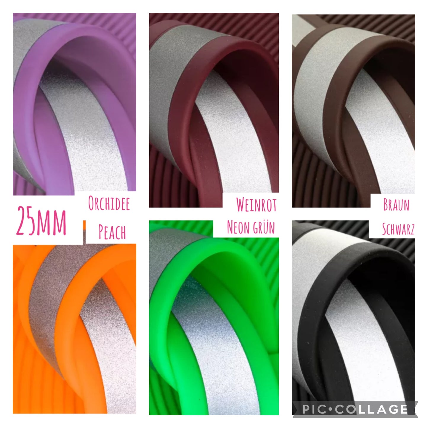 Biothane Halsband Reflektierend Reflectable