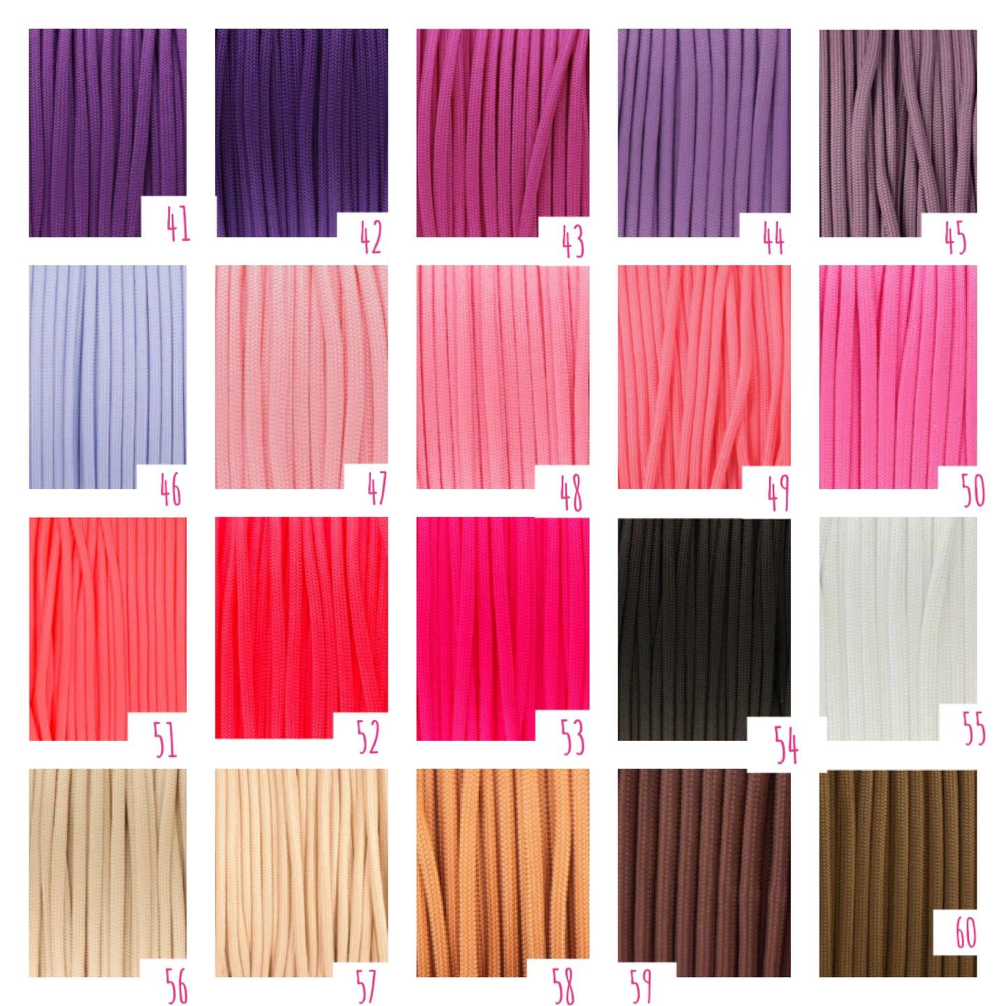 Biothane Geschirr Fischgrät Paracord