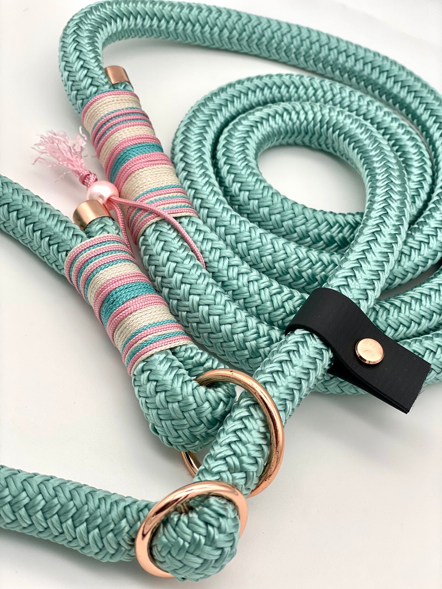 Retrieverleine Zugstopp Hundeleine Tauleine Mix & Match