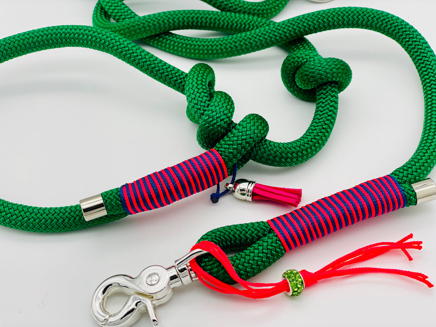 Retrieverleine Zugstopp Hundeleine Tauleine Mix & Match