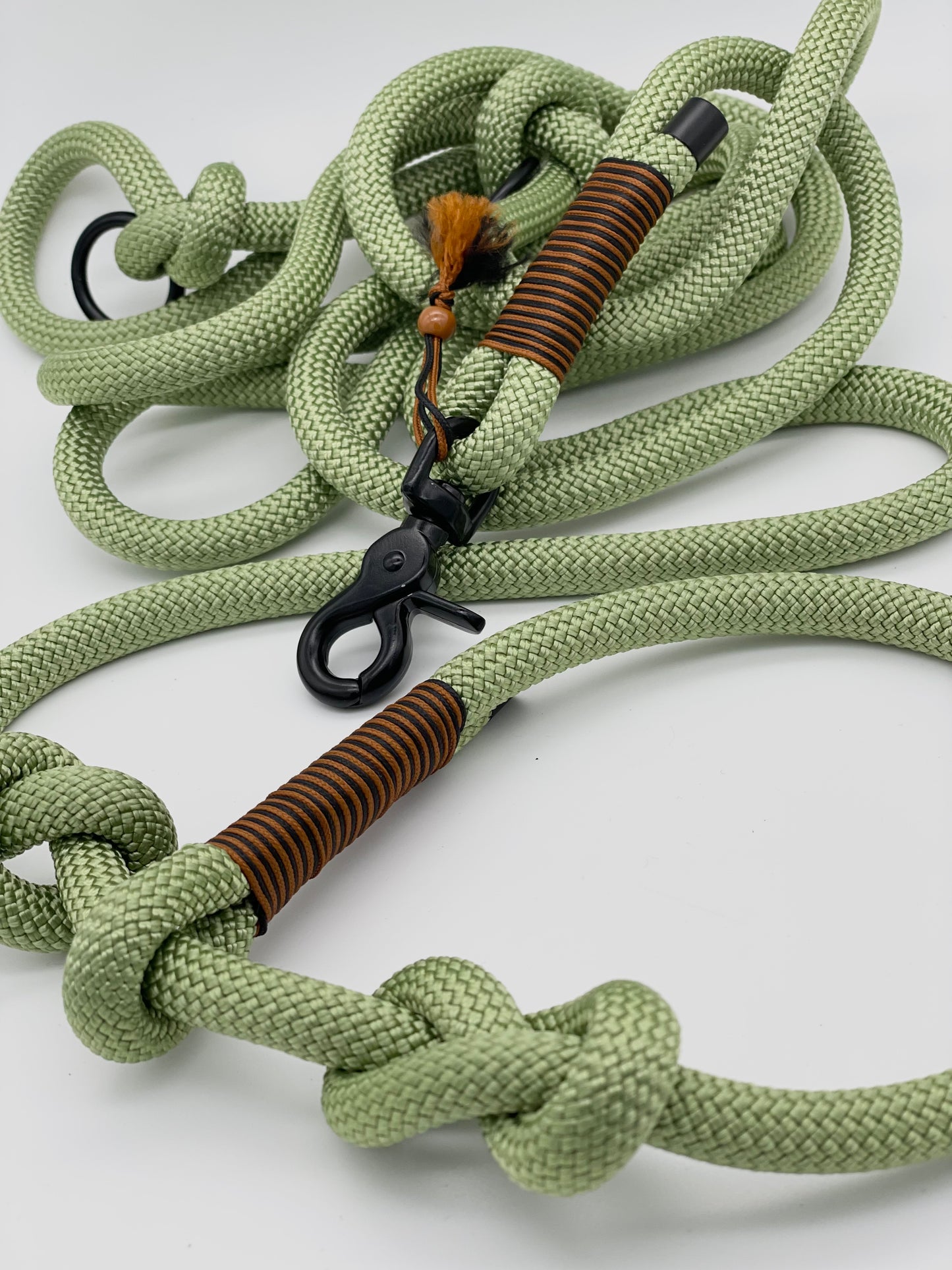 Retrieverleine Zugstopp Hundeleine Tauleine Mix & Match